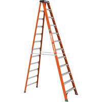 Step Ladder, 12', Fibreglass, 375 lbs. Capacity, Type 1AA Haskins Industrial Inc.