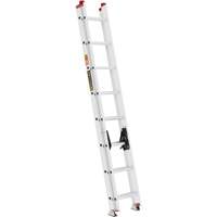 Jobsite Series Extension Ladder, 200 lbs. Cap., 16' H, Grade 3 Haskins Industrial Inc.