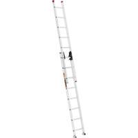Jobsite Series Extension Ladder, 200 lbs. Cap., 16' H, Grade 3 Haskins Industrial Inc.