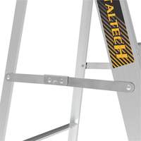 Step Ladder, 10', Aluminum, 225 lbs. Capacity, Type 2 Haskins Industrial Inc.