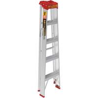 Step Ladder, 5', Aluminum, 200 lbs. Capacity, Type 3 Haskins Industrial Inc.