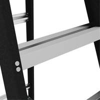 Step Ladder with Paint Tray, 10', Fibreglass, 250 lbs. Capacity, Type 1 Haskins Industrial Inc.