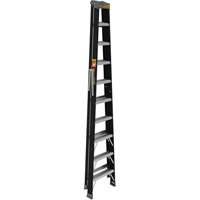 Step Ladder, 10', Fibreglass, 250 lbs. Capacity, Type 1 Haskins Industrial Inc.