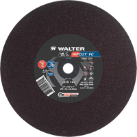Ripcut Stainless Steel & Steel Cut-Off Wheel for Stationary Saws, 14" x 1/8", 1" Arbor, Type 1, Aluminum Oxide, 4400 RPM Haskins Industrial Inc.