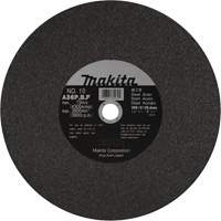 Meules pour la coupe des m&eacute;taux, 14" x 1/8", Arbre de 1", Oxyde d'aluminium, 3900 Tr/min Haskins Industrial Inc.