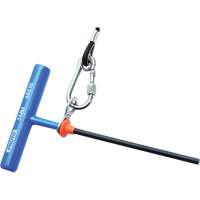 Hex Key - Metric, Hex End, 2.5 mm x 6" L, T Handle Haskins Industrial Inc.