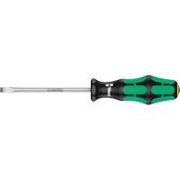 Tapered Slotted Screwdriver, 1/2", 10/1/2" L, Plastic Handle Haskins Industrial Inc.