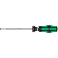 Slotted Screwdriver, 5.5 mm Tip, Round, 8-25/32" L, Plastic Handle Haskins Industrial Inc.