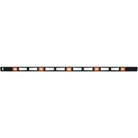 Top-Reading Level, I-Beam, 72" L, Aluminum, 5, Non-Magnetic Haskins Industrial Inc.