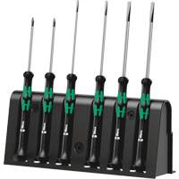 Micro Series Screwdriver Set with Rack, 6 Pcs. Haskins Industrial Inc.