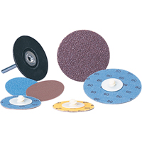 Disque &agrave; changement rapide Standard Abrasives, 2" dia., Grain 36, Oxyde d'aluminium Haskins Industrial Inc.