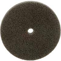 Standard Abrasives Unitized Wheel, 3" x 1/4", 1/4" Arbor, Fine Grit, Aluminum Oxide Haskins Industrial Inc.