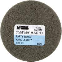 Standard Abrasives Unitized Wheel, 3" x 1/8", 1/4" Arbor, Medium Grit, Aluminum Oxide Haskins Industrial Inc.