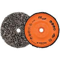FX Cleaning Cup Disc, 5" Dia., Aluminum Oxide Haskins Industrial Inc.