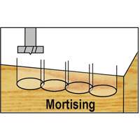 Bormax Forstner Bit Kits in a Wooden Box, 7 Pieces, Steel Haskins Industrial Inc.
