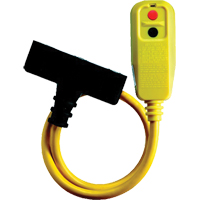 Cordons &agrave; trois prises avec disjoncteur de fuite &agrave; la terre, 120 V, 15 A, Cordon de 2' Haskins Industrial Inc.