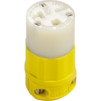 2-Pole 3-Wire Grounding Straight Blade Connector, 5-20P, Nylon Haskins Industrial Inc.