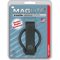Belt Clip for D-Cell Flashlights, Flashlight Holder, Leather, 1 Pockets Haskins Industrial Inc.