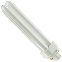 Compact Fluorescent Lamps, T4, 26 W, 3500 K, G24Q-3 Base, 12000 hrs. Haskins Industrial Inc.