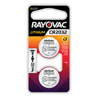 CR2032 Lithium Coin Cell Batteries, 3 V Haskins Industrial Inc.