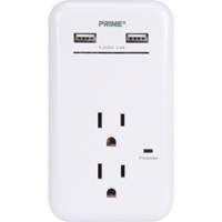 Prime&reg; USB Charger with Surge Protector Haskins Industrial Inc.