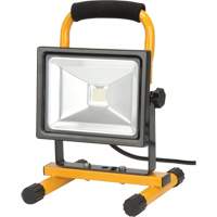 Portable Work Light, LED, 20 W, 2500 Lumens, Aluminum Housing Haskins Industrial Inc.