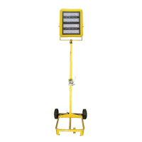 Single-Head Cart with Winch, LED, 200 W, 30000 Lumens, Aluminum Housing Haskins Industrial Inc.