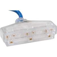 Cordon rallonge en caoutchouc TPE avec indicateur lumineux, Toutes saisons, SJEOW, AWG 14/3, 15 A, 3 prise(s), 25' Haskins Industrial Inc.