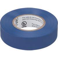 Electrical Tape, 19 mm (3/4") x 18 M (60'), Blue, 7 mils Haskins Industrial Inc.