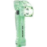 Right Angle Flashlight, LED, 653 Lumens, AA Batteries Haskins Industrial Inc.