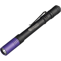 Lampe stylo UV avec port de recharge micro USB Stylus Pro, DEL, Corps en Aluminium, piles Rechargeable, Compris Haskins Industrial Inc.