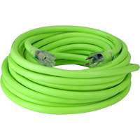 Flexzilla&reg; Pro Industrial Extension Cord, All-Weather, SJTW, 10/3 AWG, 15 A, 50' Haskins Industrial Inc.