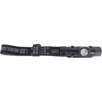 Magnetic Headlamp, LED, 1100 Lumens, 4.5 Hrs. Run Time, Rechargeable Batteries Haskins Industrial Inc.
