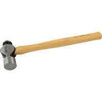 Ball Pein Hammer, 40 oz. Head Weight, Plain Face, Wood Handle Haskins Industrial Inc.