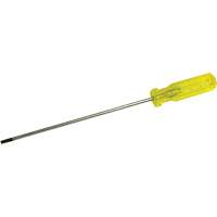 Slotted Electrician's Screwdriver, 3/16" Tip, Round, 11-1/2" L, Plastic Handle Haskins Industrial Inc.