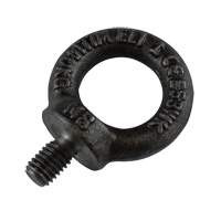 Eye Bolt, 1/8" Dia., 1/2" L, Uncoated Natural Finish, 300 lbs. (0.15 tons) Capacity YC619 | Haskins Industrial Inc.