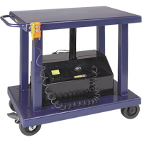 Hydraulic Lift Table, Steel, 24" W x 36" L, 2000 lbs. Capacity ZD867 | Haskins Industrial Inc.