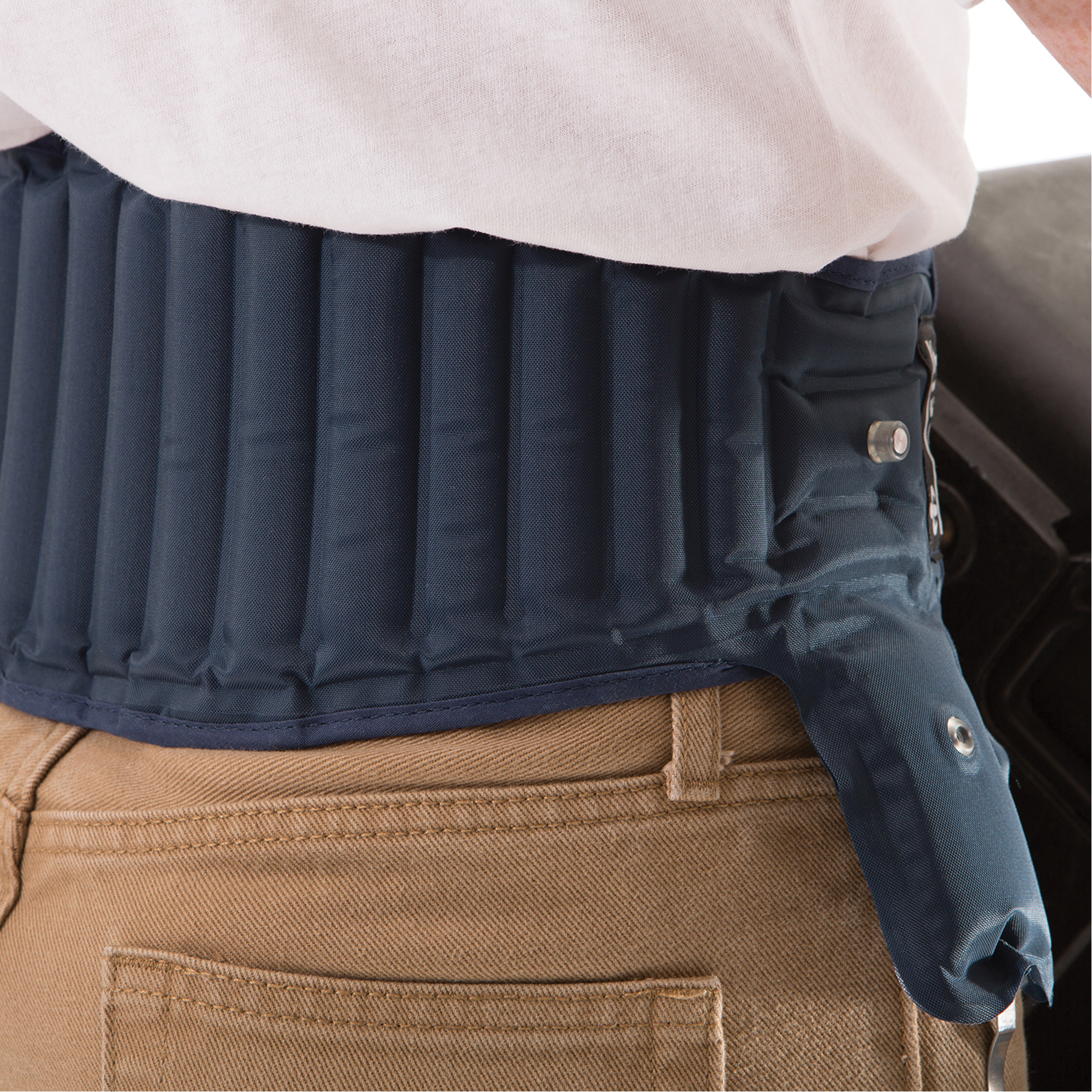 IMPACTO Air Belt® Lumbar Support, Nylon, Large/XLarge Haskins